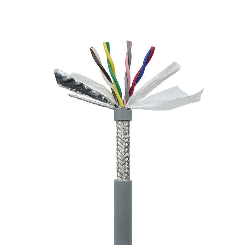 Flexible Shielded Twisted-Pair Data Transmission Cable 